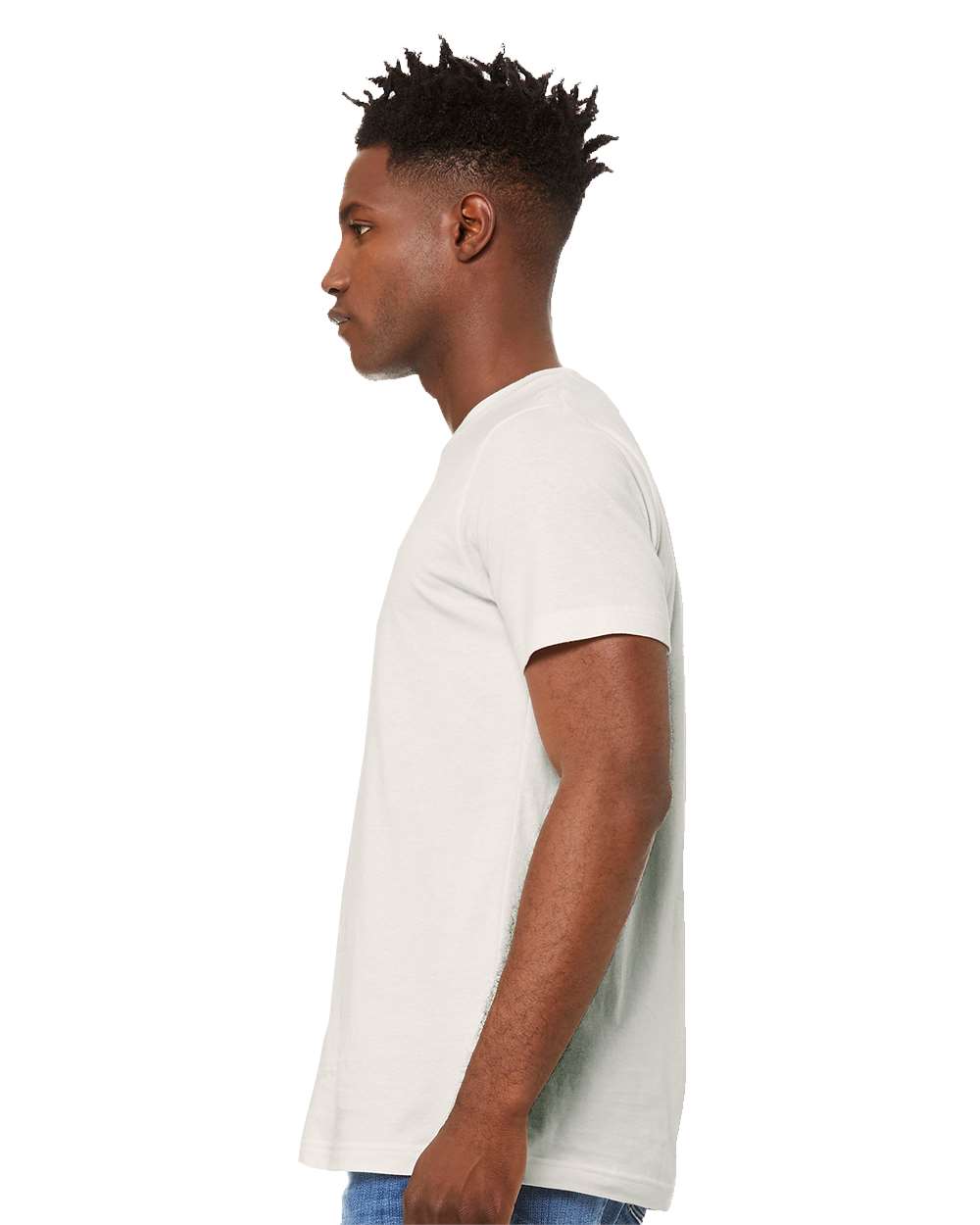 mdl Vintage White Color BELLA + CANVAS Unisex Jersey Tee 