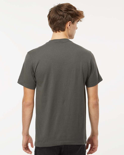 M&O Fine Jersey T-Shirt 4502 #colormdl_Fine Charcoal