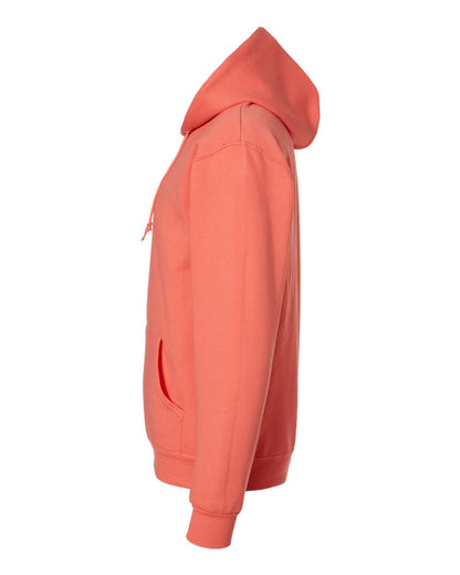 JERZEES NuBlend® Hooded Sweatshirt 996MR #color_Sunset Coral