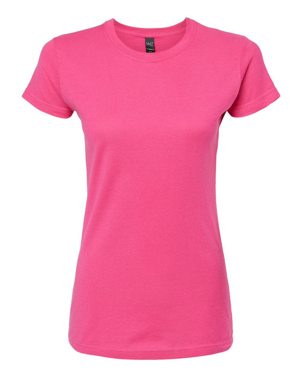 M&O Women's Fine Jersey T-Shirt 4513 #color_Fine Fuchsia
