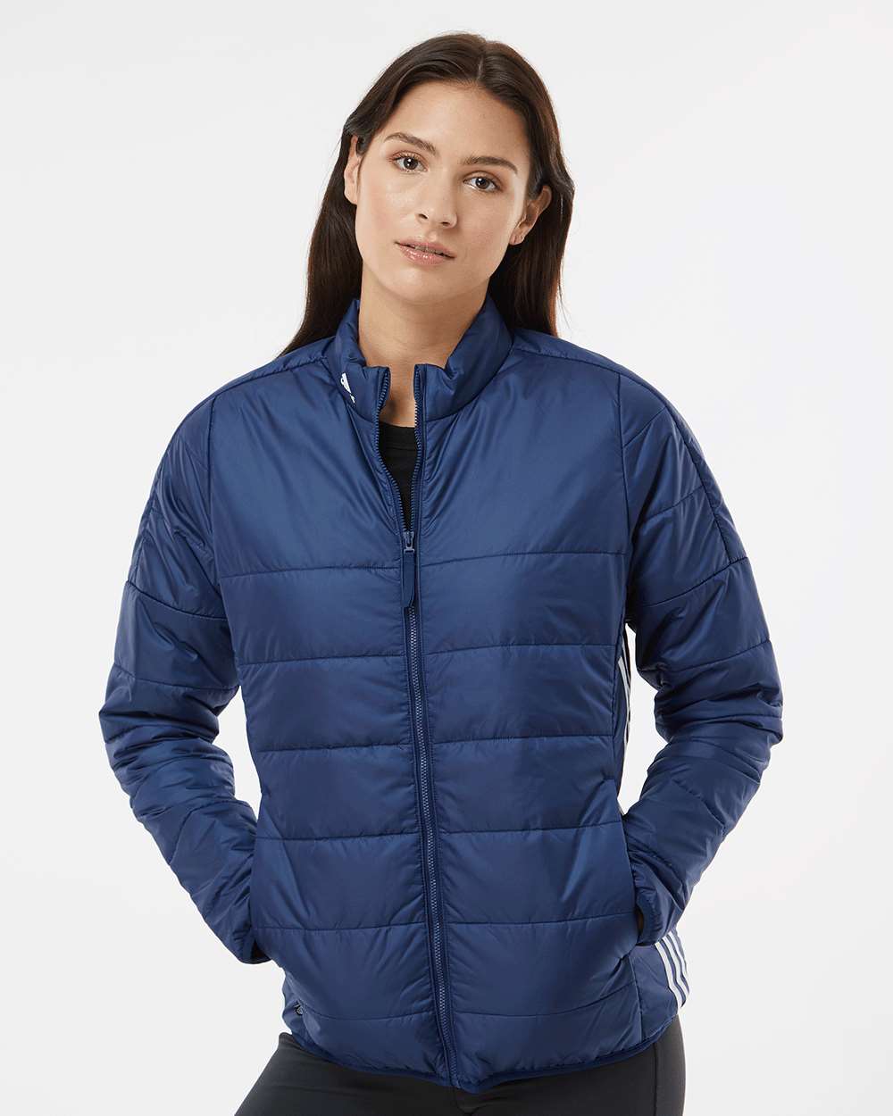 Adidas A571 Women's Puffer Jacket #colormdl_Team Navy Blue