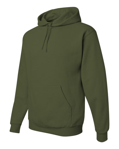 JERZEES NuBlend® Hooded Sweatshirt 996MR #color_Military Green