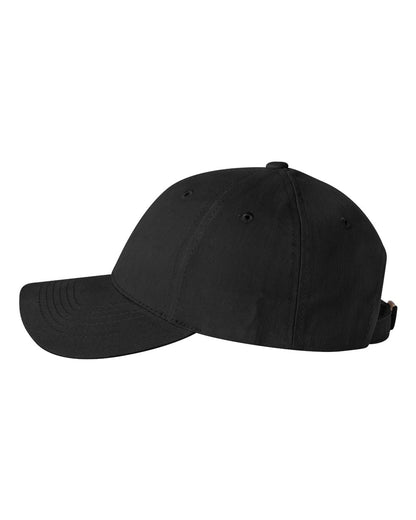 Sportsman Heavy Brushed Twill Structured Cap 9910 #color_Black
