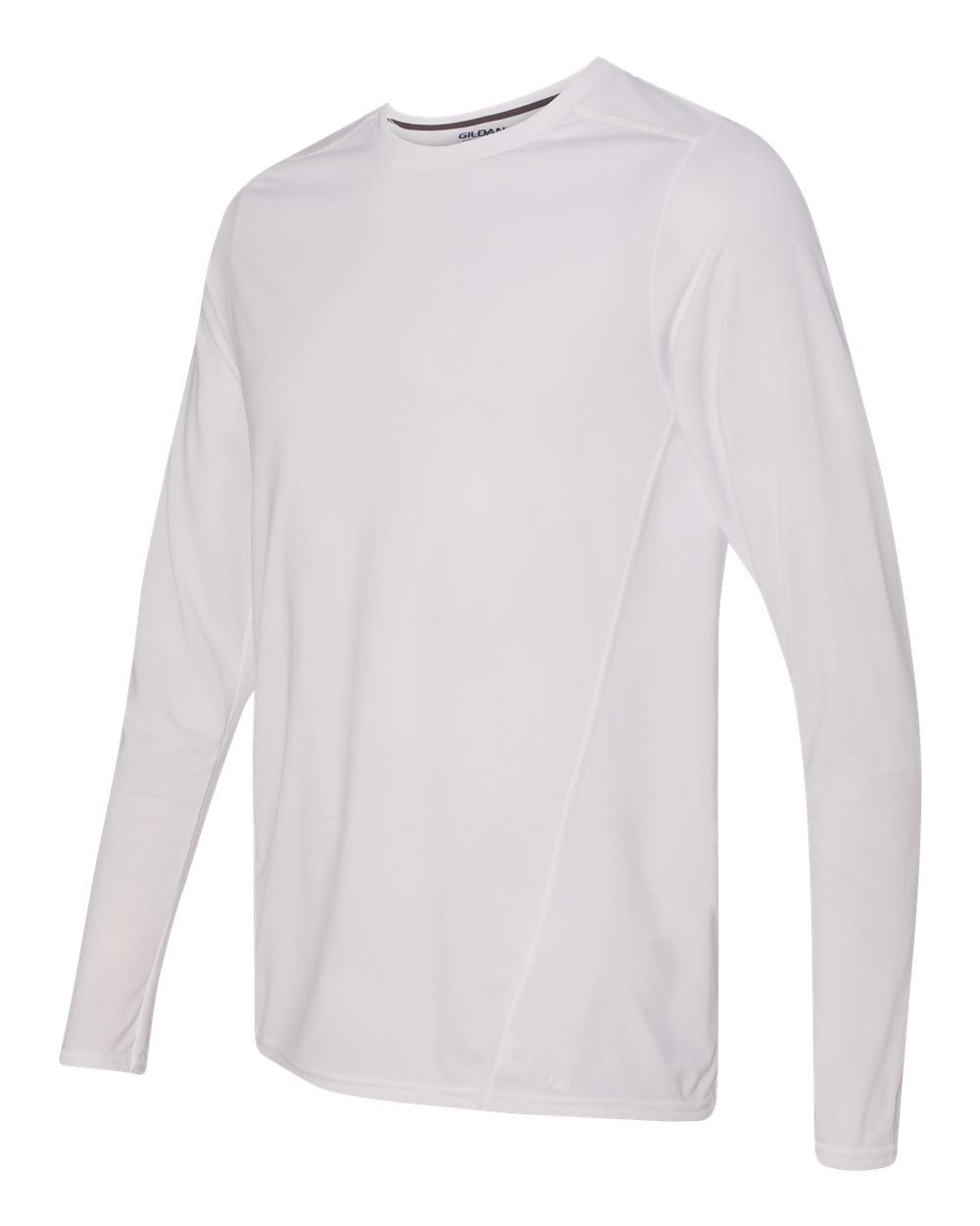Gildan Performance® Tech  Long Sleeve T-Shirt 47400 #color_White