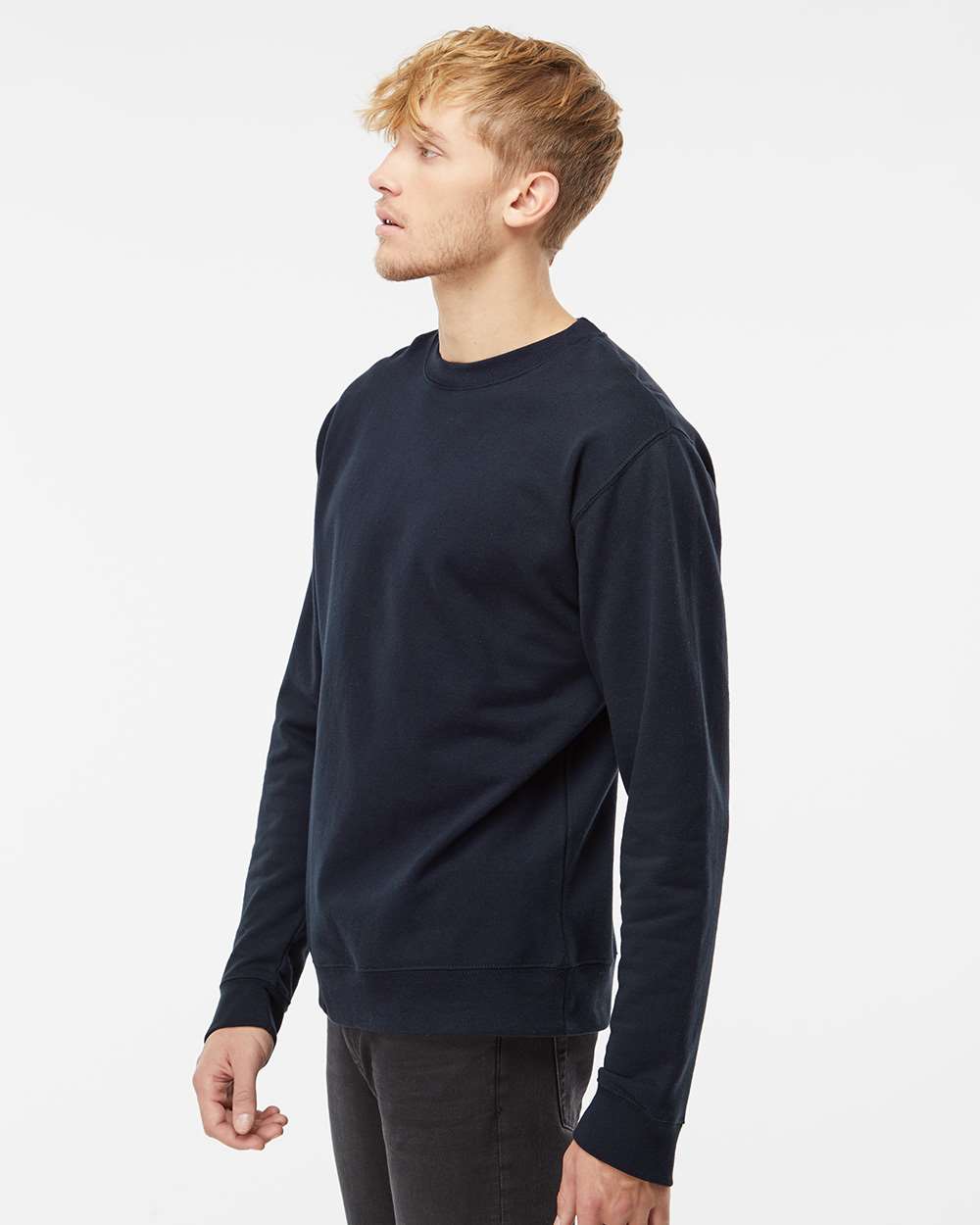 Independent Trading Co. Midweight Sweatshirt SS3000 #colormdl_Classic Navy