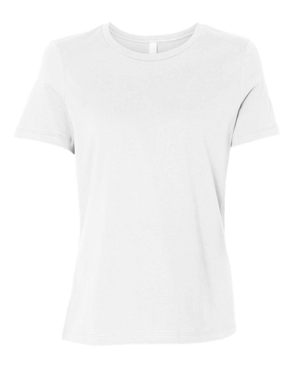 BELLA + CANVAS Women’s Relaxed Jersey Tee 6400 #color_White