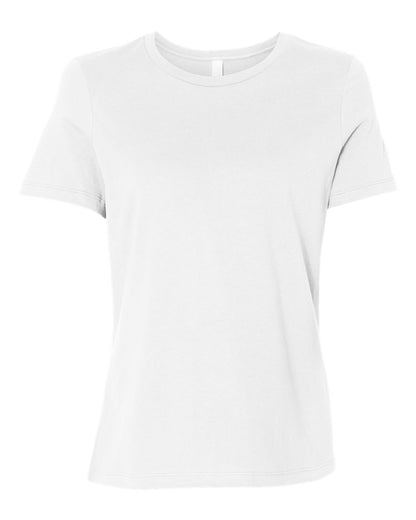 BELLA + CANVAS Women’s Relaxed Jersey Tee 6400 #color_White