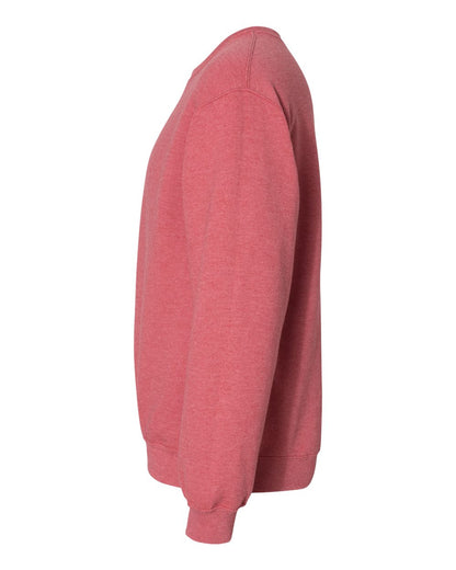 Gildan Heavy Blend™ Crewneck Sweatshirt 18000 #color_Heather Sport Scarlet Red