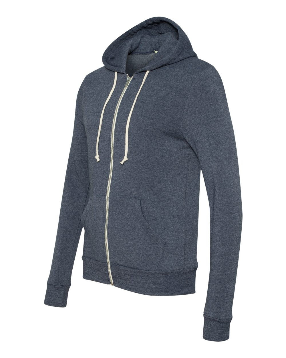 Alternative Rocky Eco-Fleece Full-Zip Hooded Sweatshirt 9590 #color_Eco True Navy