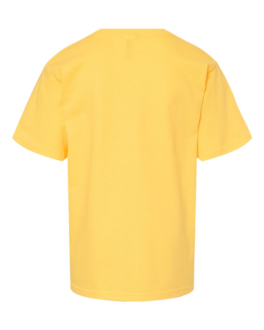 M&O Youth Gold Soft Touch T-Shirt 4850 #color_Yellow