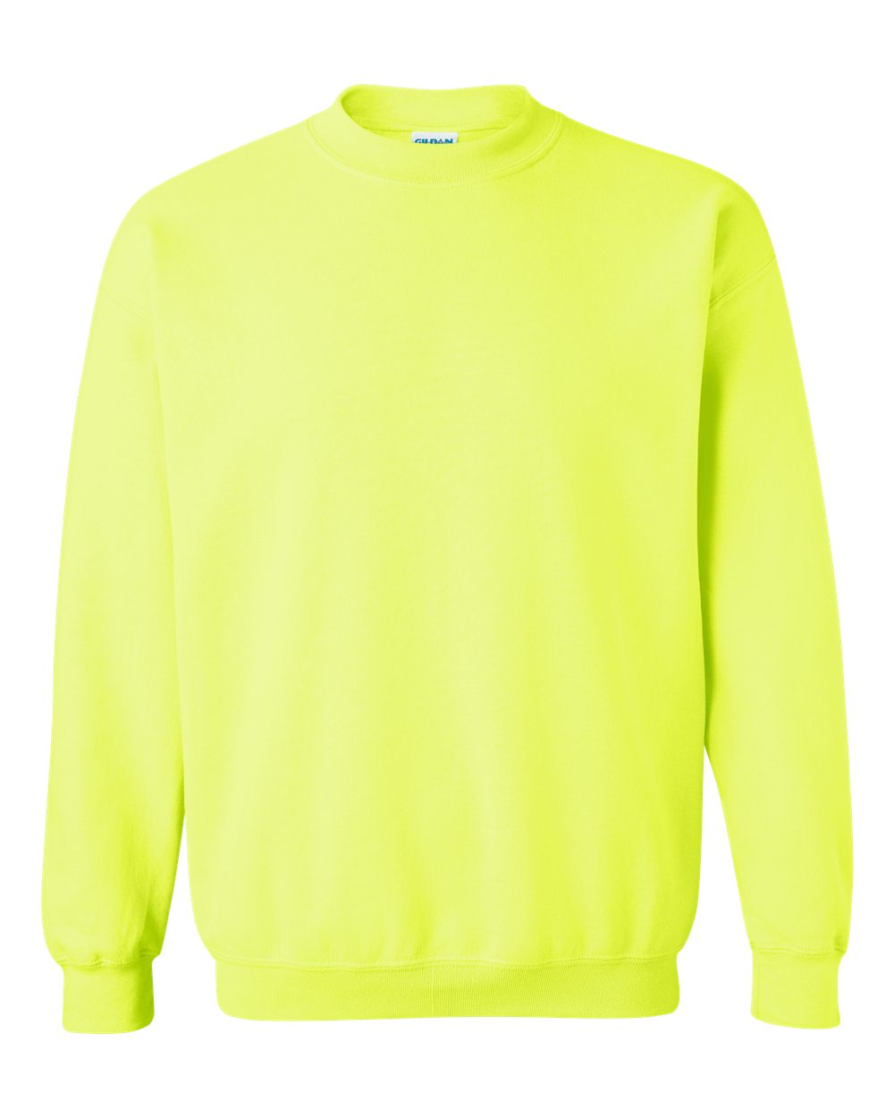 Gildan Heavy Blend™ Crewneck Sweatshirt 18000 #color_Safety Green