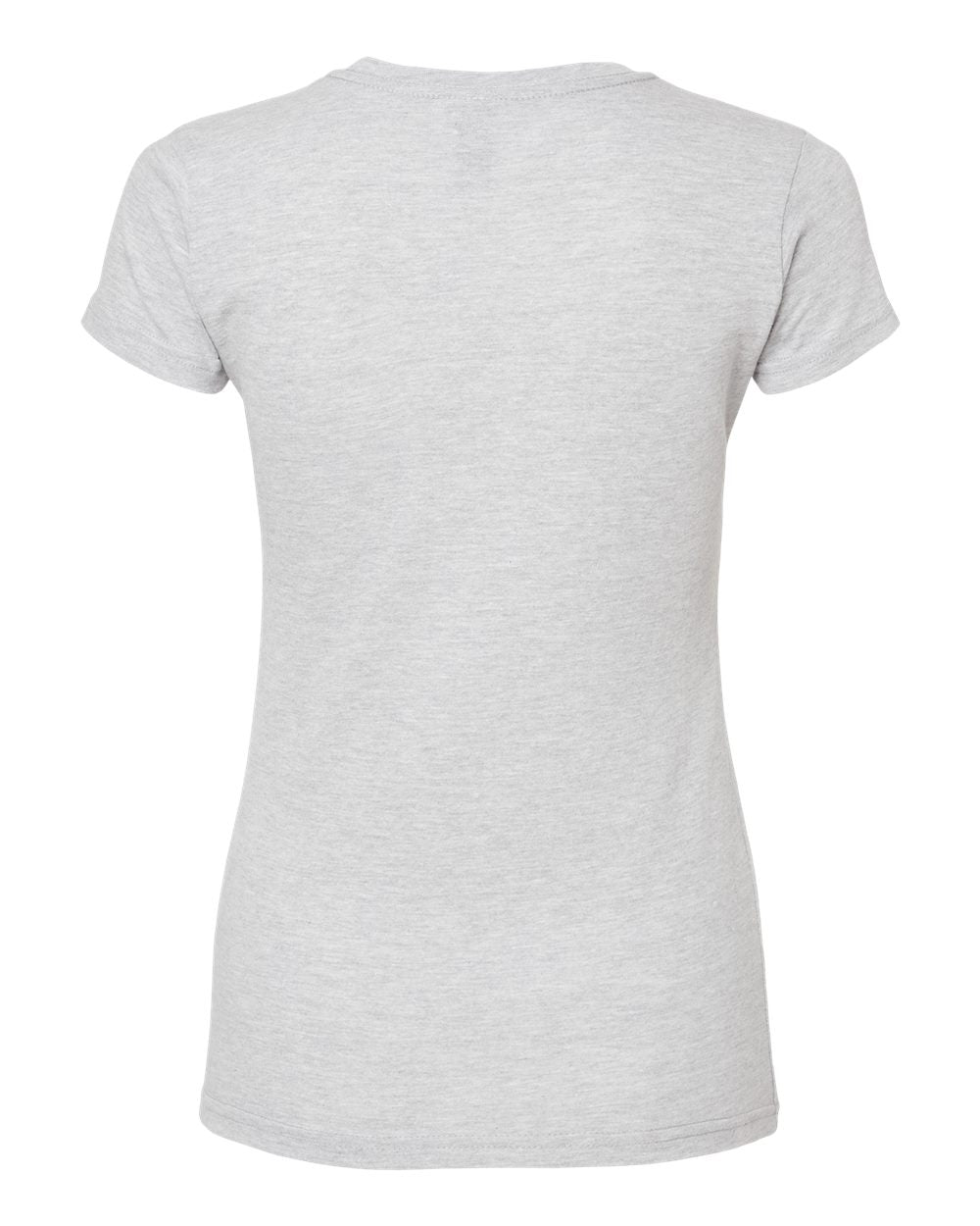 M&O Women's Fine Jersey T-Shirt 4513 #color_Heather Grey