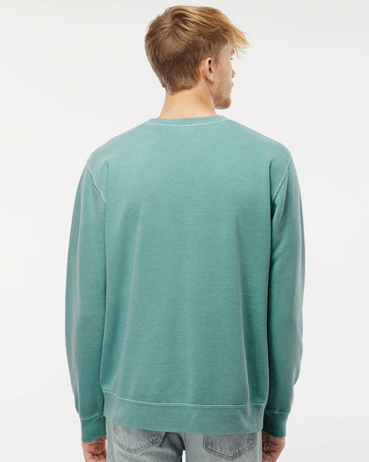 Independent Trading Co. Unisex Midweight Pigment-Dyed Crewneck Sweatshirt PRM3500 #colormdl_Pigment Mint