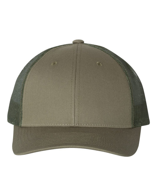 Loden Color Richardson Low Pro Trucker Cap