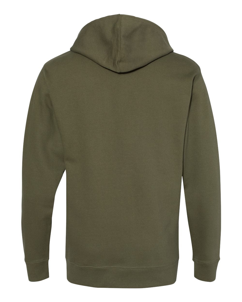 Independent Trading Co. Midweight Hooded Sweatshirt SS4500 #color_Army