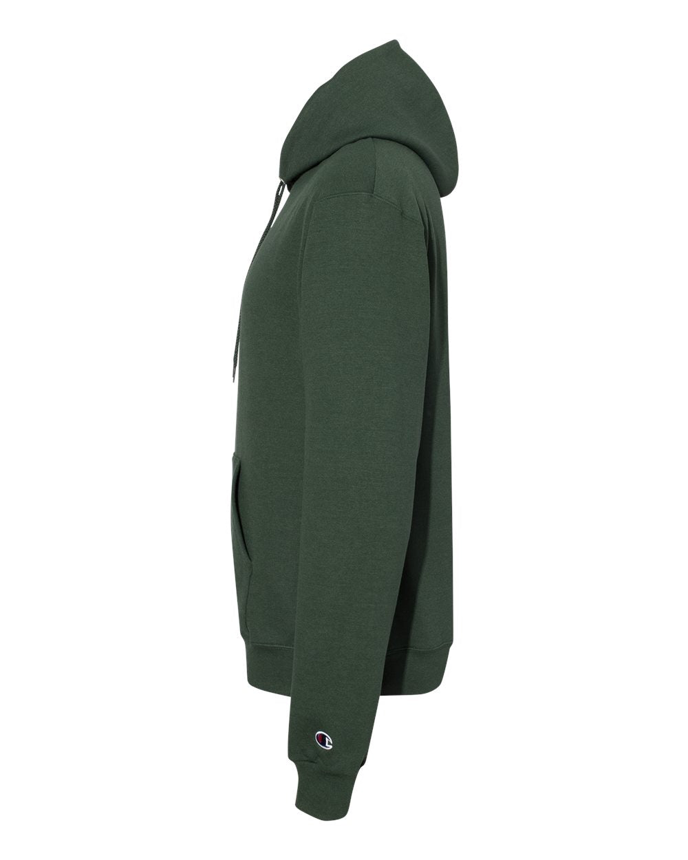 Champion Powerblend® Hooded Sweatshirt S700 #color_Dark Green