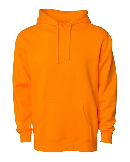 Independent Trading Co. Heavyweight Hooded Sweatshirt IND4000 #color_Safety Orange
