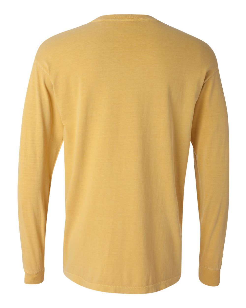 Comfort Colors Garment-Dyed Heavyweight Long Sleeve T-Shirt 6014 #color_Mustard