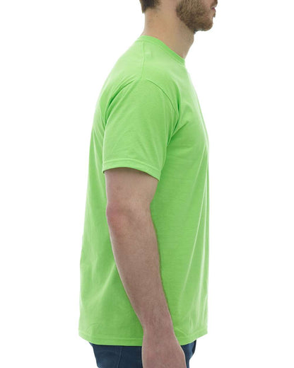 M&O Ring-Spun T-Shirt 5500 #color_Lime