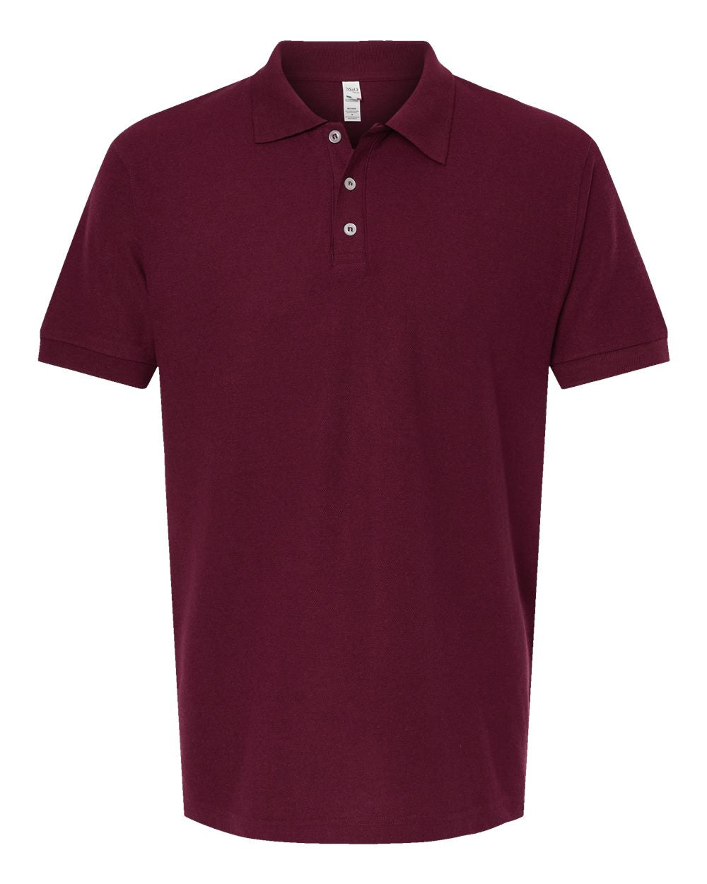 M&O Soft Touch Polo 7006 #color_Maroon