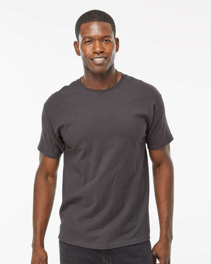 M&O Ring-Spun T-Shirt 5500 #colormdl_Charcoal